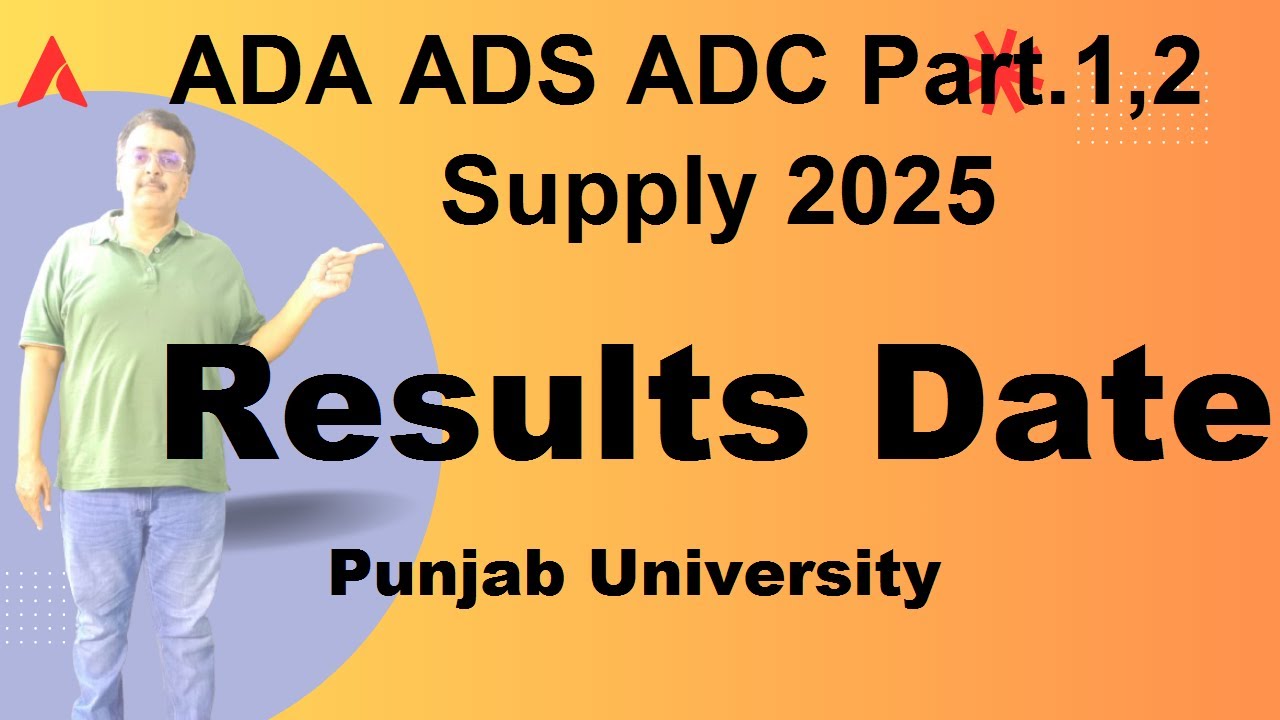 Associate Degree in Arts/Science/Commerce Part.1,2 2nd Annual 2025 Results Date Punjab University