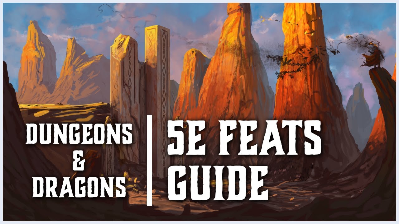 5e Feats for Dungeons and Dragons