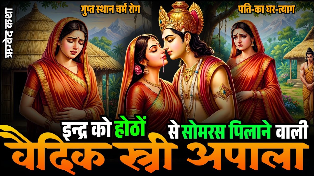 पति ने त्यागा तो इंद्र को होठों से पिलाया सोम-रस | वैदिक स्त्री अपाला की कहानी Detail Story of Apala
