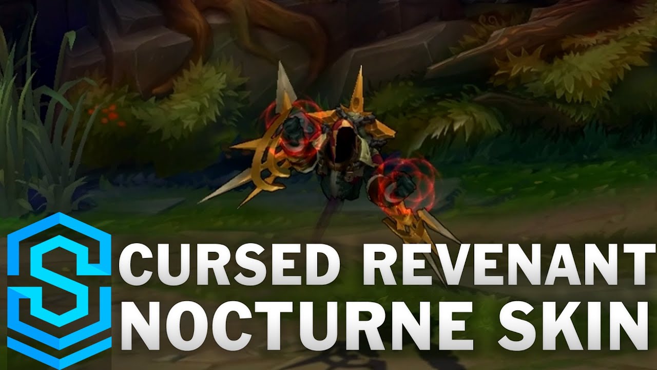 Cursed Revenant Nocturne Skin Spotlight - League of Legends