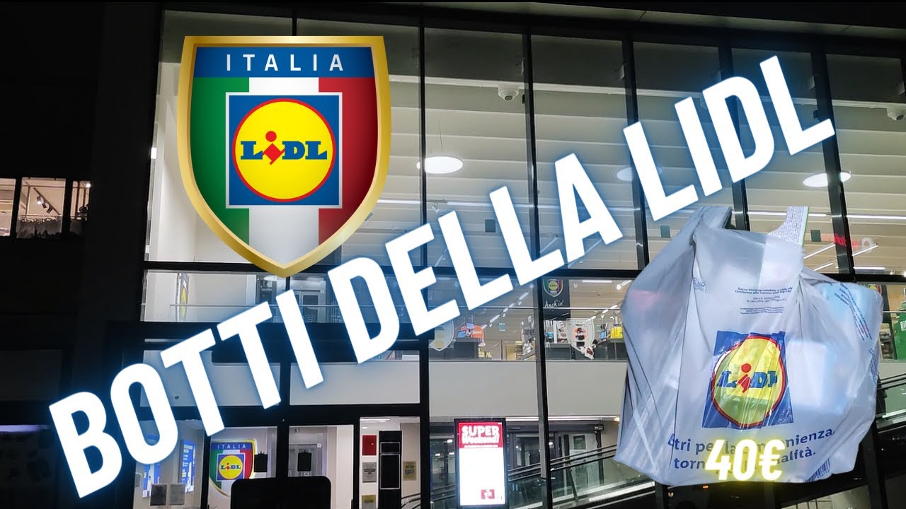 COMPRIAMO E PROVIAMO I BOTTI DELLA LIDL: Tour del Negozio, Unboxing e Sparo! NE VALE LA PENA ?!