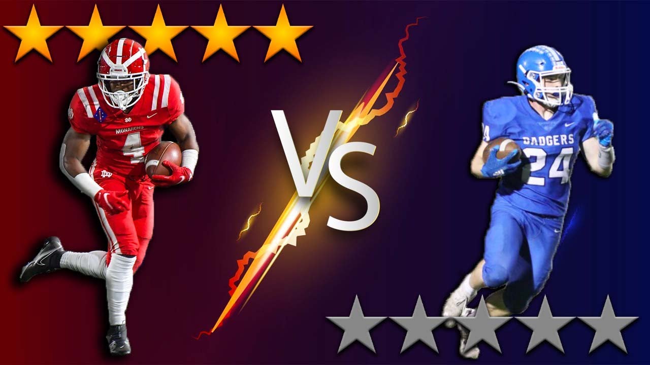 5 Star RB VS No Star Nation's 3rd Leading Rusher RB l Sharpe Sports