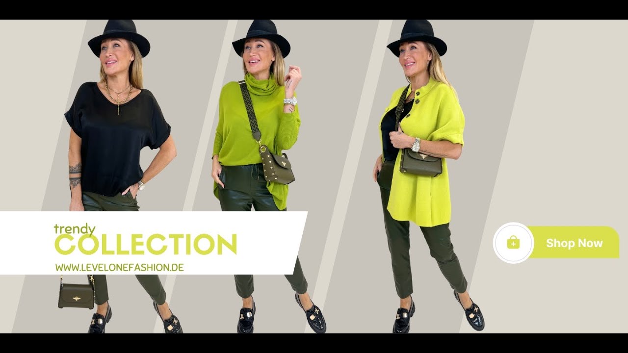 TREND FARBE GRÜN / GEBE DEINEN STYLE DEN PASSENDEN LOOK FÜR JEDE KOMBINATION / FASHION HAUL F. DAMEN