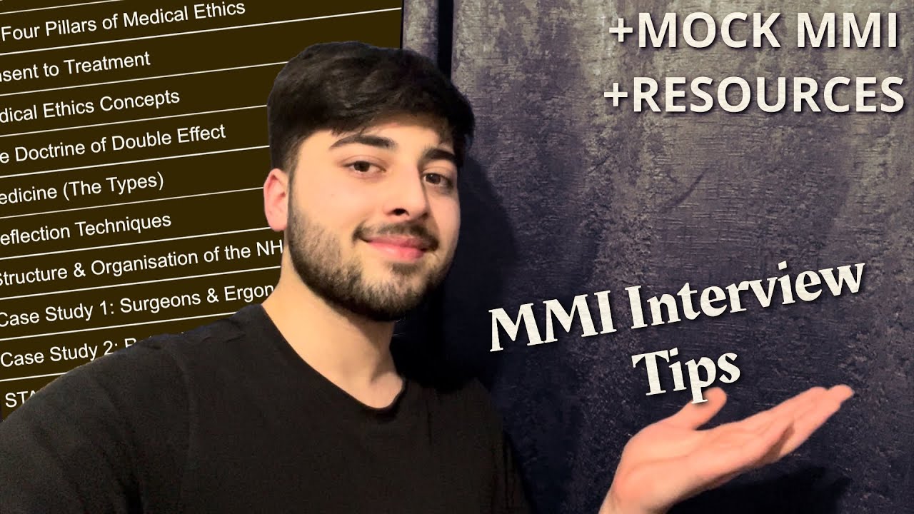 MMI Interview Tips + Resources [Mock MMI included]