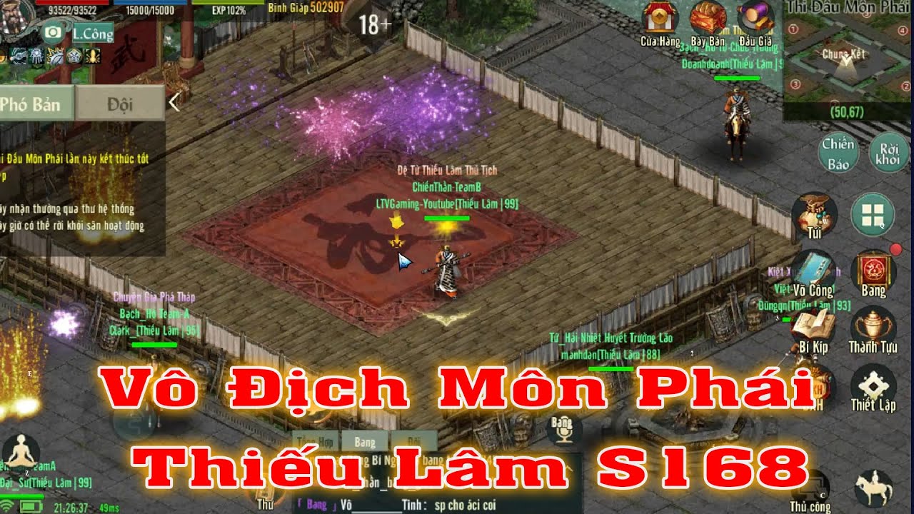 VLTK 1 MOBILE : THIẾU L&Acirc;M QUYỀN - THIẾU L&Acirc;M BỔNG GẶP NHAU Đ&Ecirc;M CHUNG KẾT