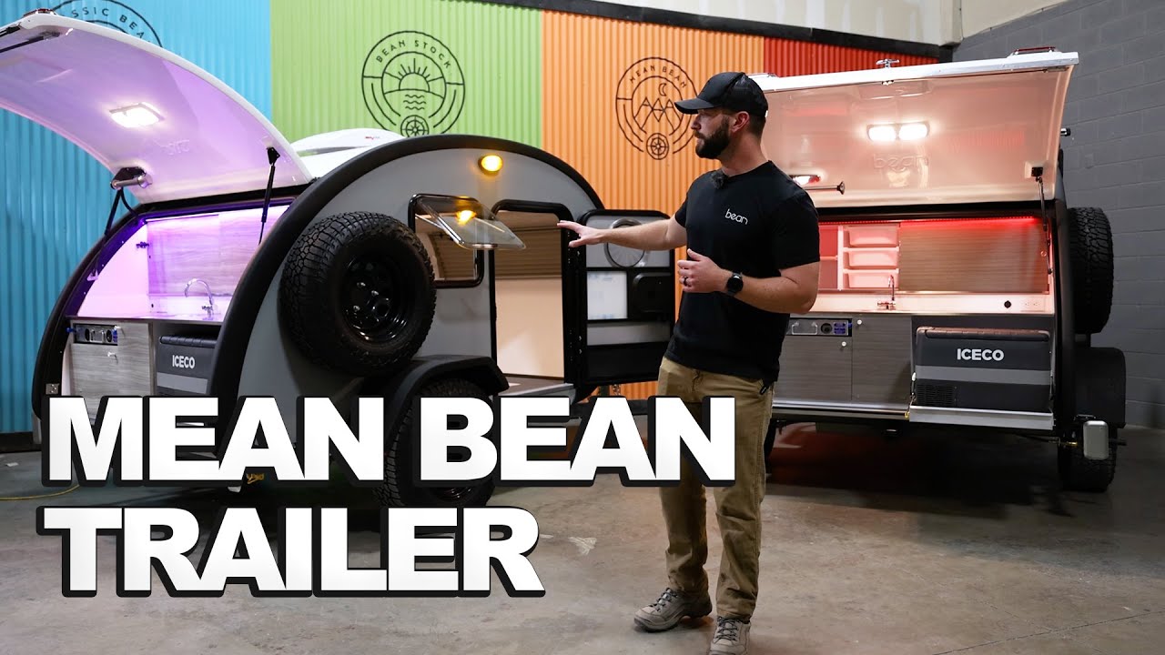 Обзор трейлера Mean Bean Teardrop | Внедорожные прицепы, кемпинги, дорожные комплекты