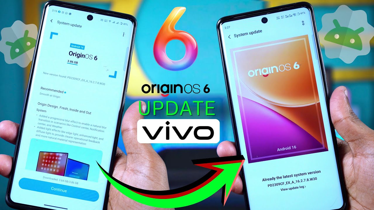 Vivo Origin OS 6 Update | How to Update Origin OS6 In Android Mobile | Android 16 Update Kaise kare