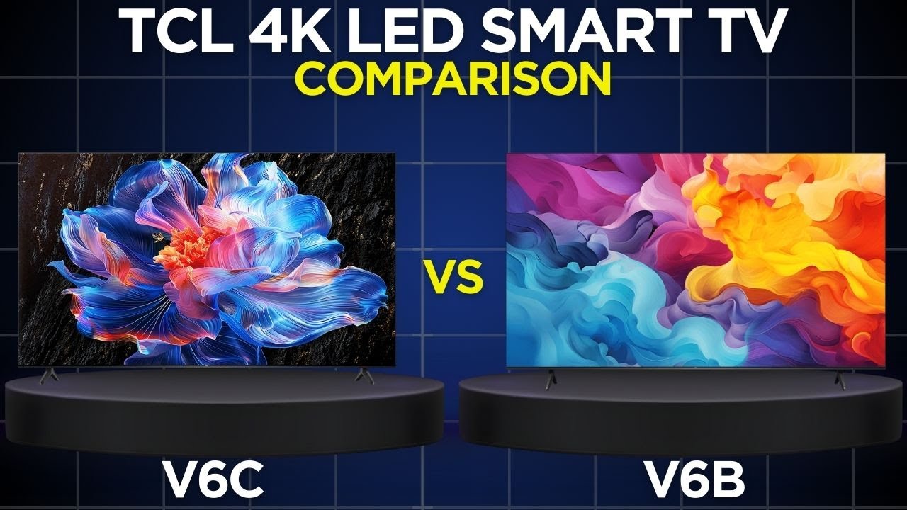 TCL V6C vs TCL V6B Comparison | Panel Refresh Rate & Motion Resolution Features Explained!