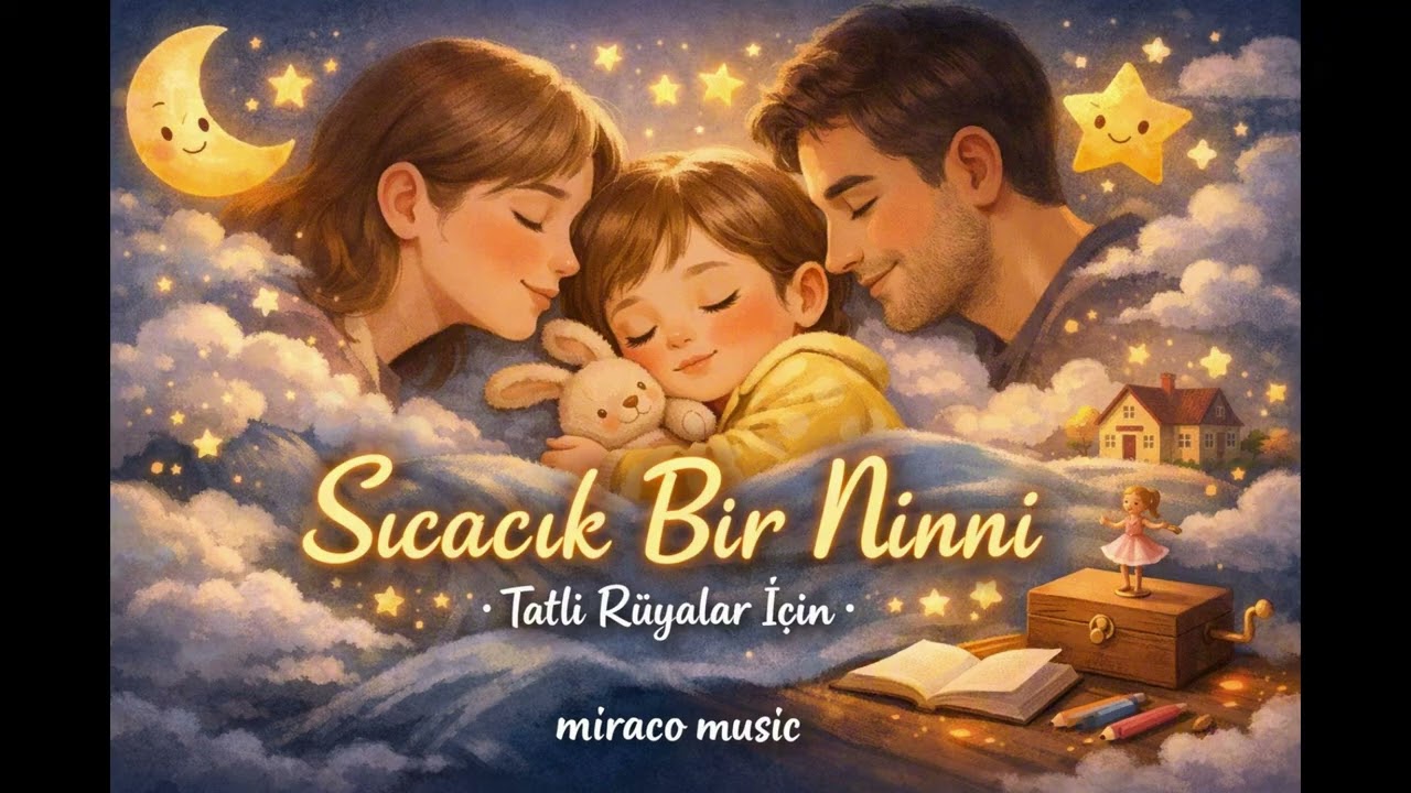 Sıcacık Bir Ninni 🌙 | Bebekler İçin Derin Uyku Müziği | Hızlı Uykuya Geçiş😴