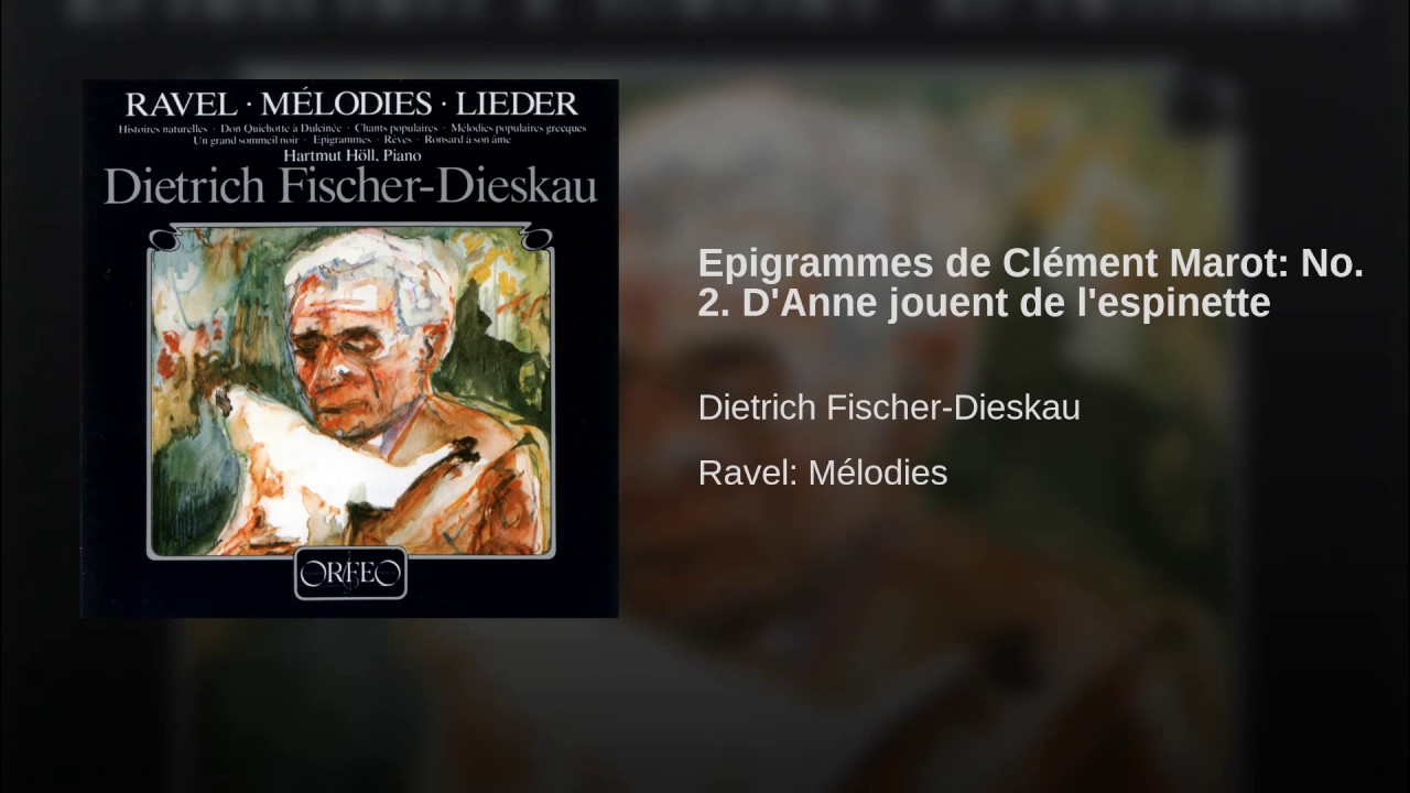 Epigrammes de Cl&eacute;ment Marot: No. 2. D'Anne jouent de l'espinette
