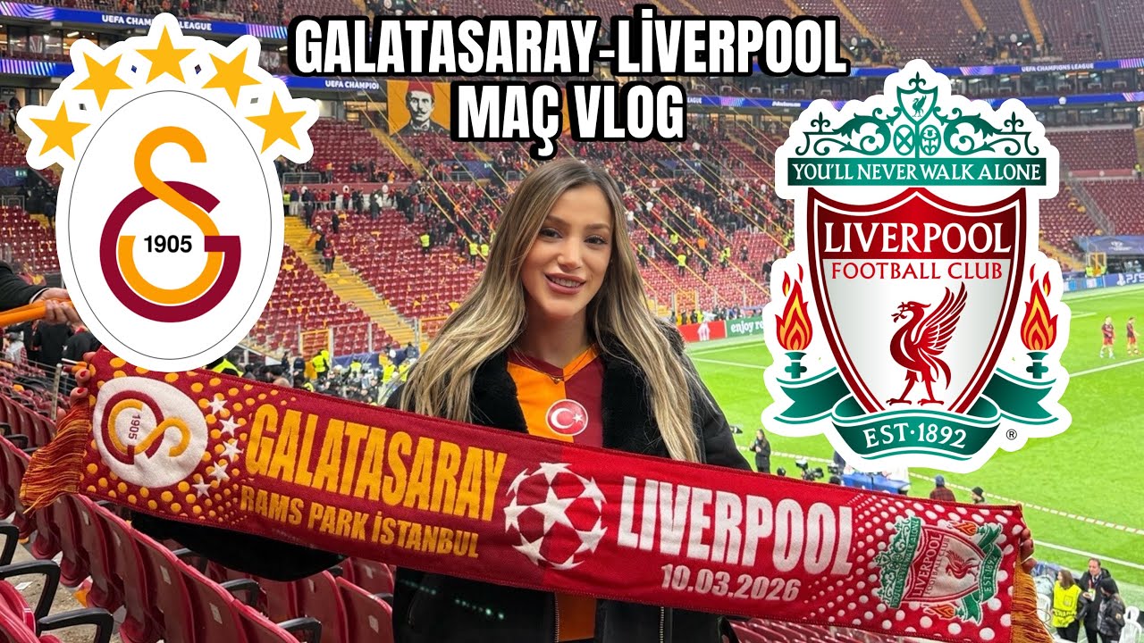 GALATASARAY - LİVERPOOL MAÇ VLOG | LİVERPOOL’ U 1-0 YENDİK #galatasaray #liverpool 