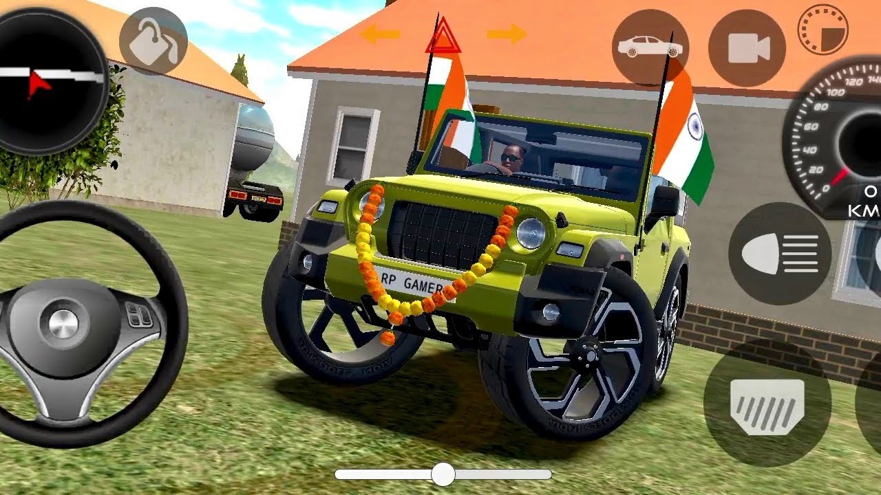Modified Mahindra Thar Car Games: Indian Cars (gadi wala game)-Car Game Android Gameplay 2026