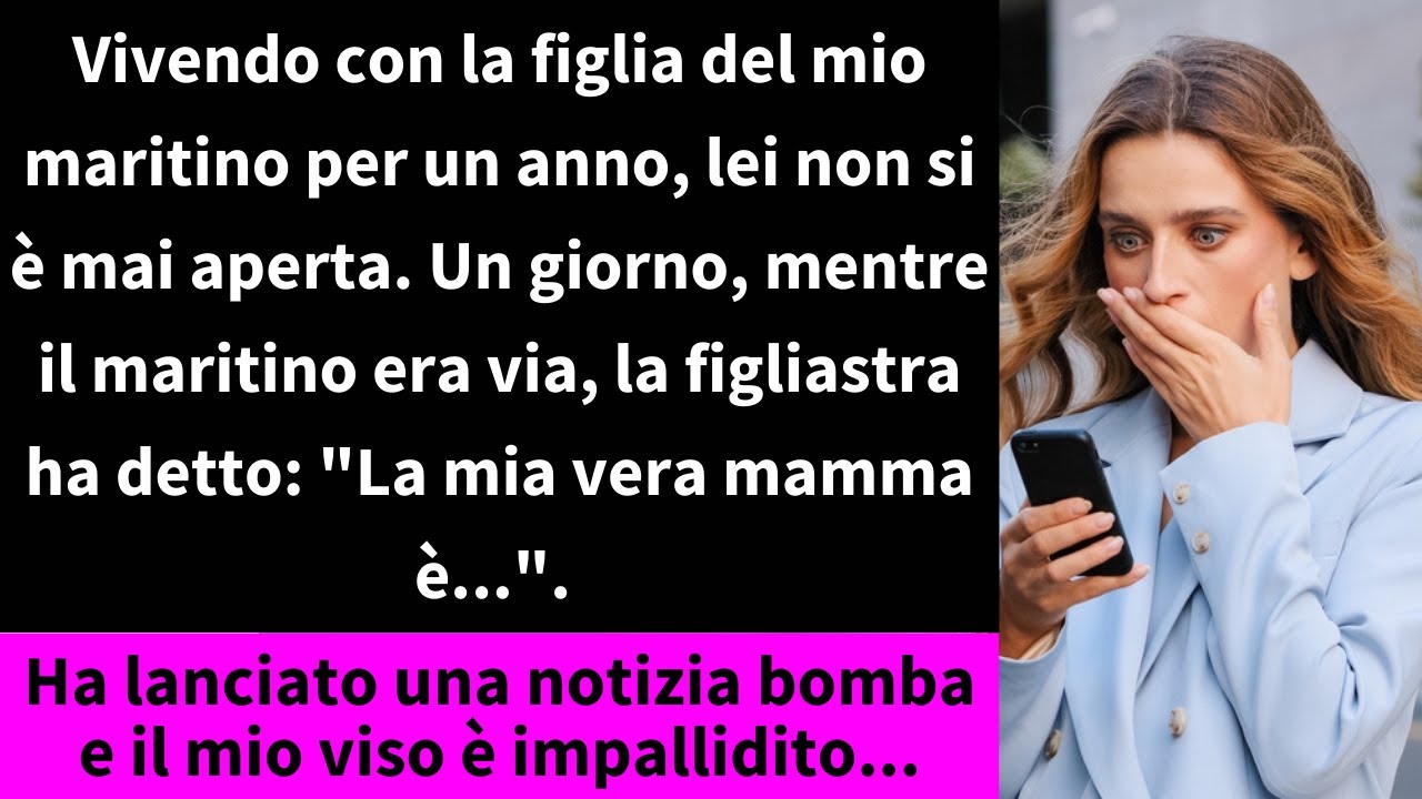 Vivendo con la figlia del mio maritino per un anno, lei non si è mai aperta. Un giorno,