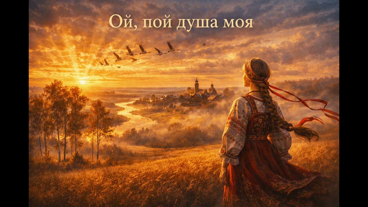 Ой, пой душа моя | Русская народная авторская песня | Folk Slavic Song
