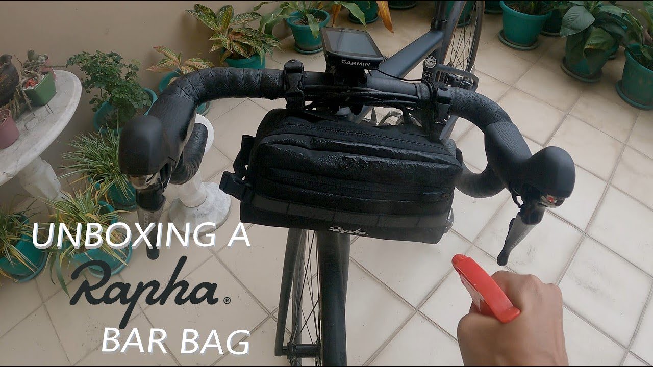 Comfort and Freedom in Long Rides - Unboxing and Installing a Rapha Bar Bag