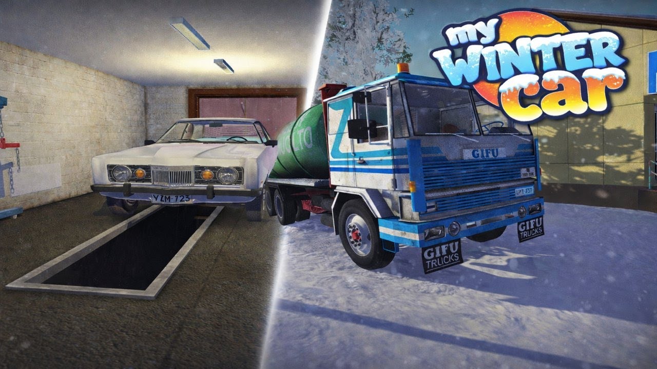 RİVETİN PLAKASINI ALDIM SÜRÜŞ KEYFİ | GİFU İLE LOGAR ÇEKTİM | My Winter Car # 7  (4K)