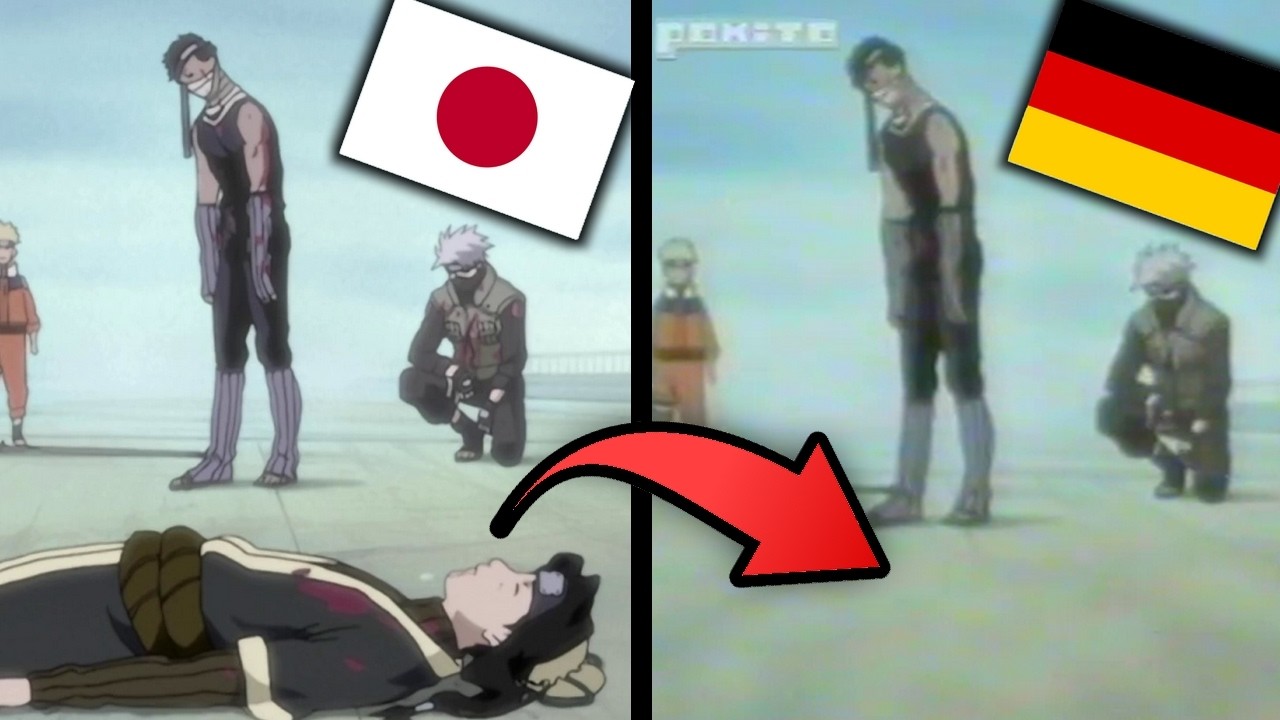 Naruto wurde kaputt zensiert