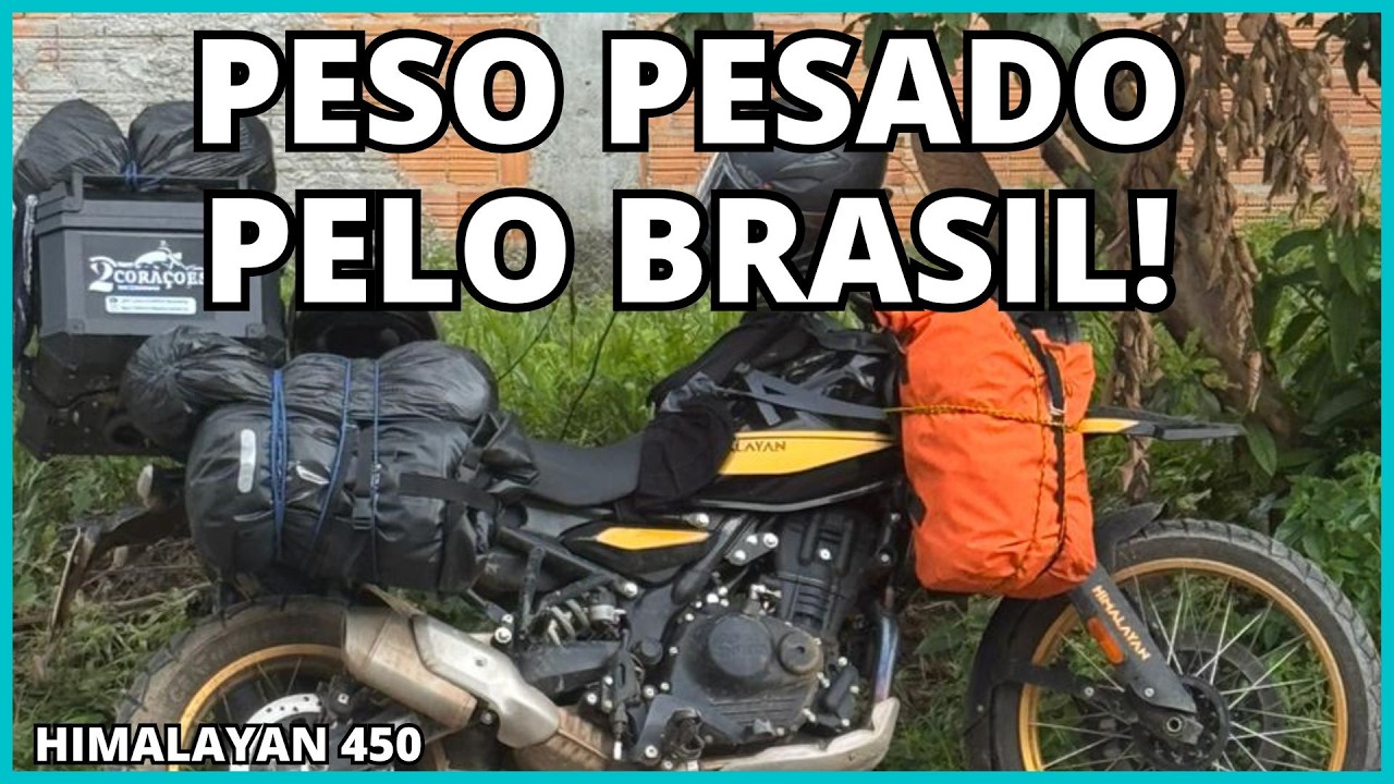 ACIDENTE BRUTAL na 411 mudou TUDO! Himalayan 450 e uma VIAGEM INACREDITÁVEL pelo Brasil!
