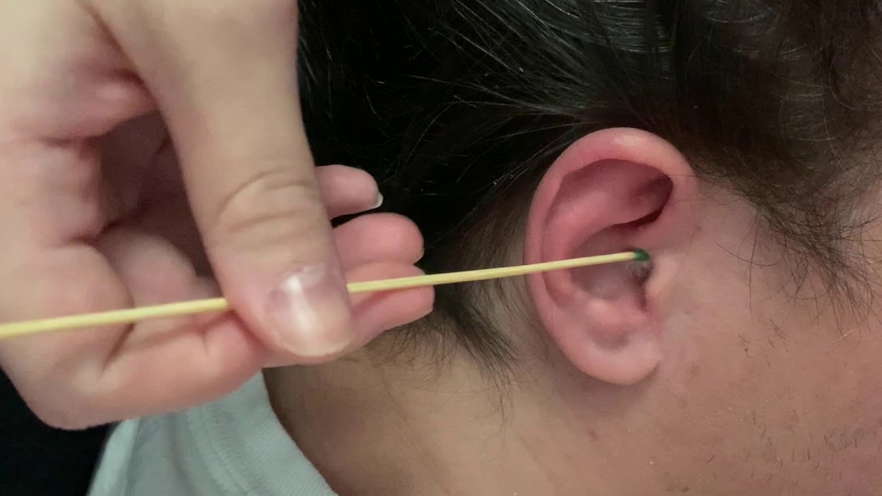 ASMR Ear cleaning