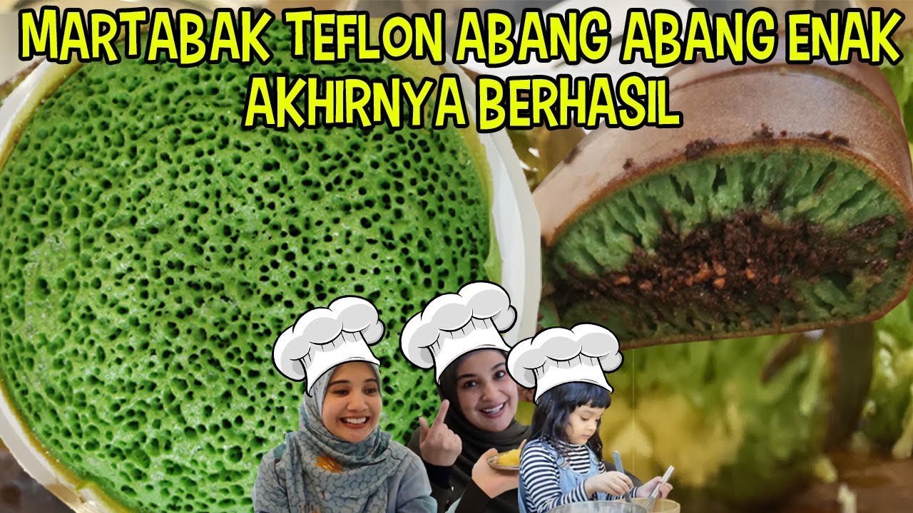 BIKIN MARTABAK TEFLON ,KIA ISENG BANGET 😅