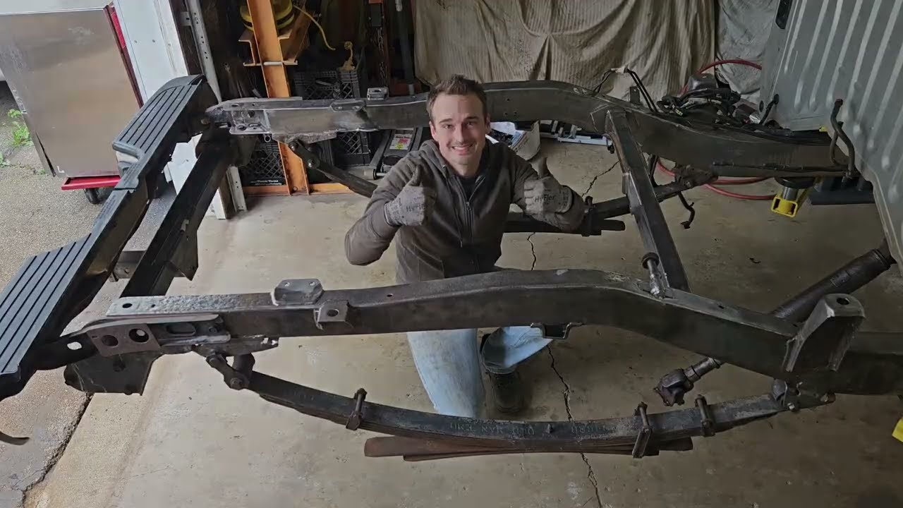 Stripping and coating the Tacoma frame