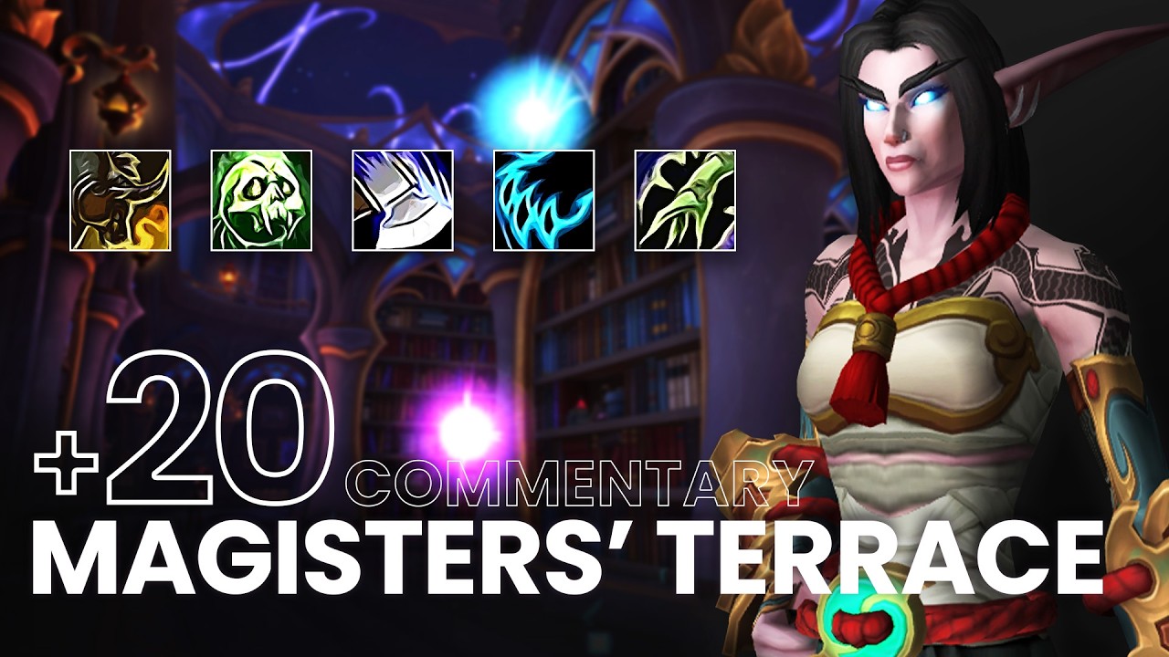 +20 Magisters' Terrace Commentary | Master of Harmony Brewmaster
