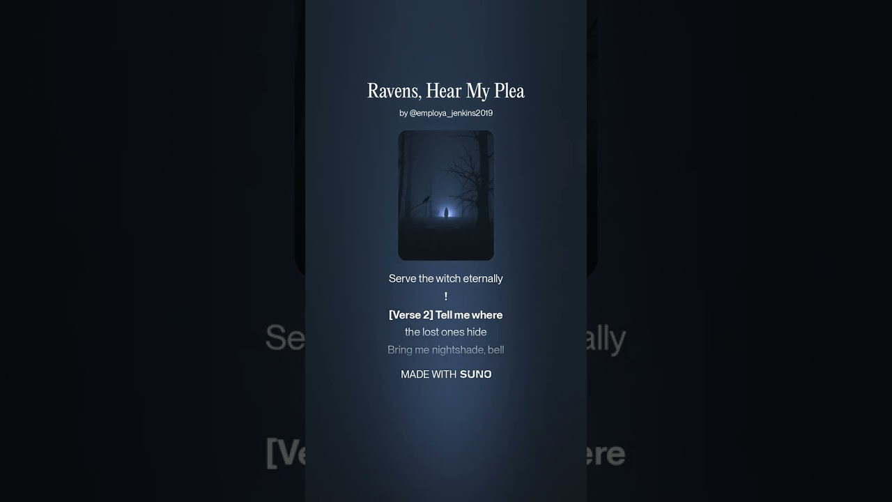 Ravens, Hear My Plea
