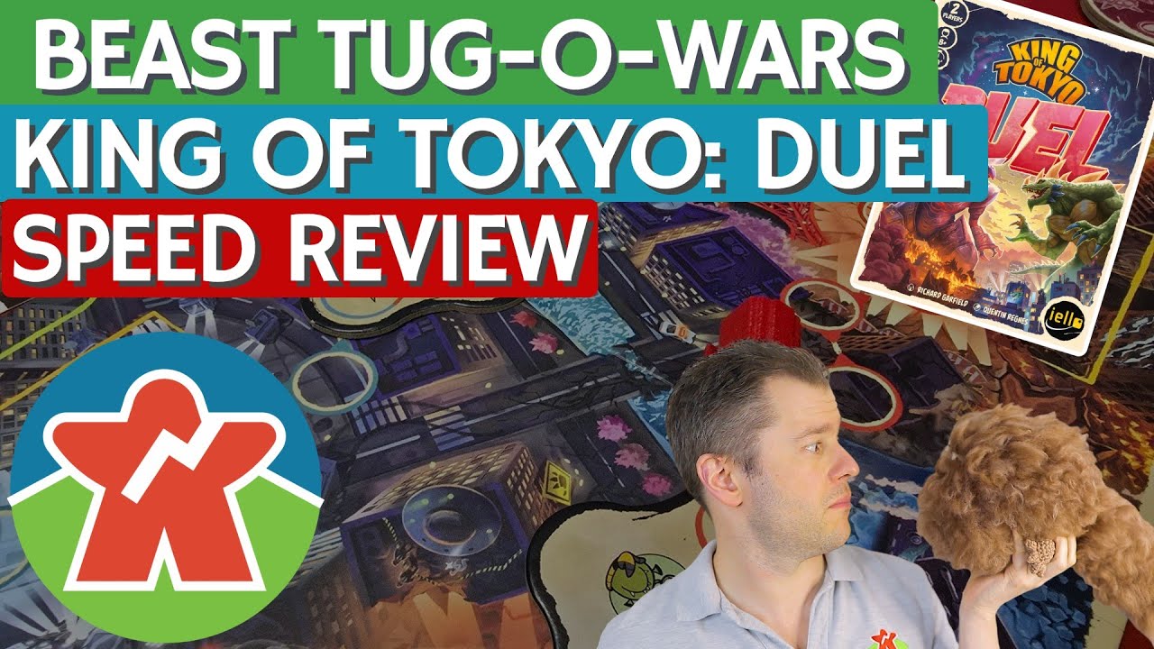 King of Tokyo: Duel — Обзор настольной игры — Beast Tug-O-Wars