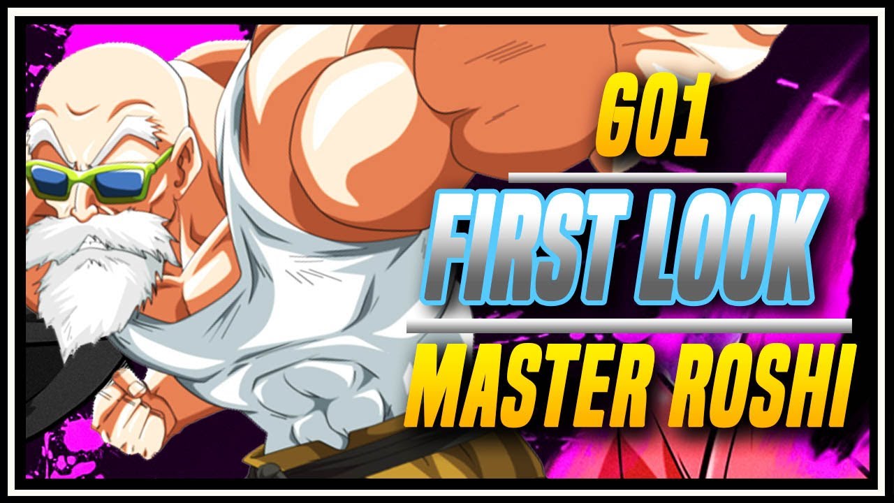 DBFZ ➤ The Worlds finest GO1 Uses The God of Martial Arts Master Roshi [ Dragon Ball FighterZ ]