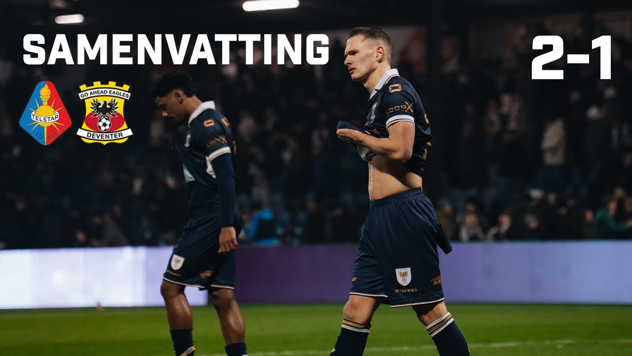 ☹️ Uit de beker | Samenvatting Telstar - Go Ahead Eagles