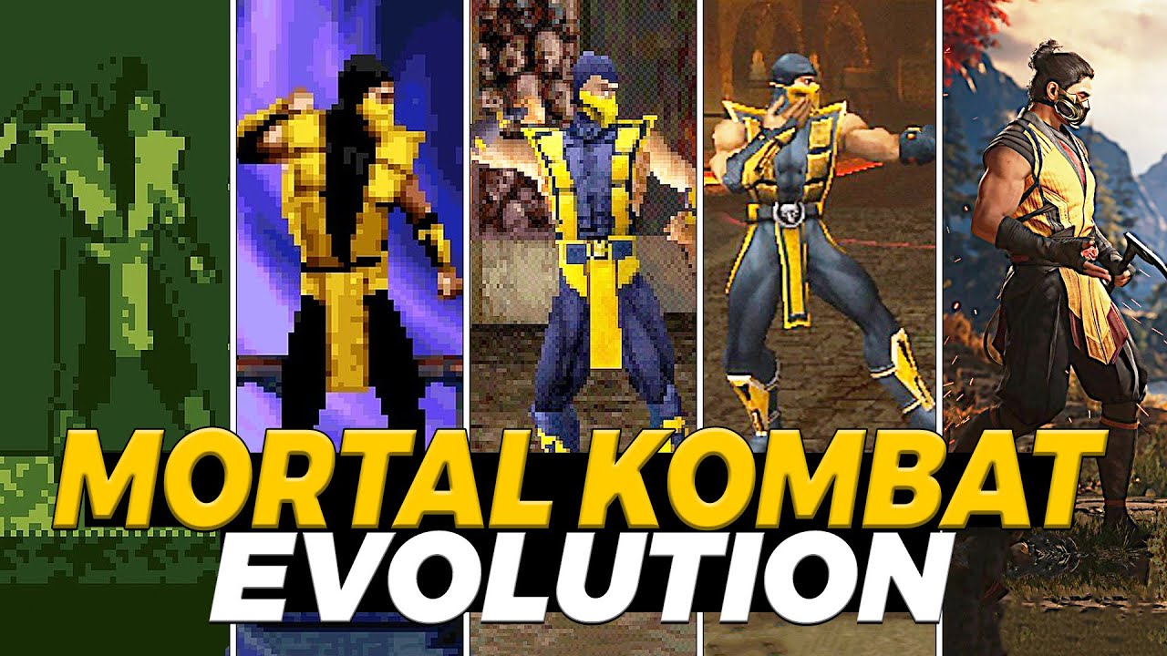 Evolution Of Mortal Kombat Games (1992 - 2023)