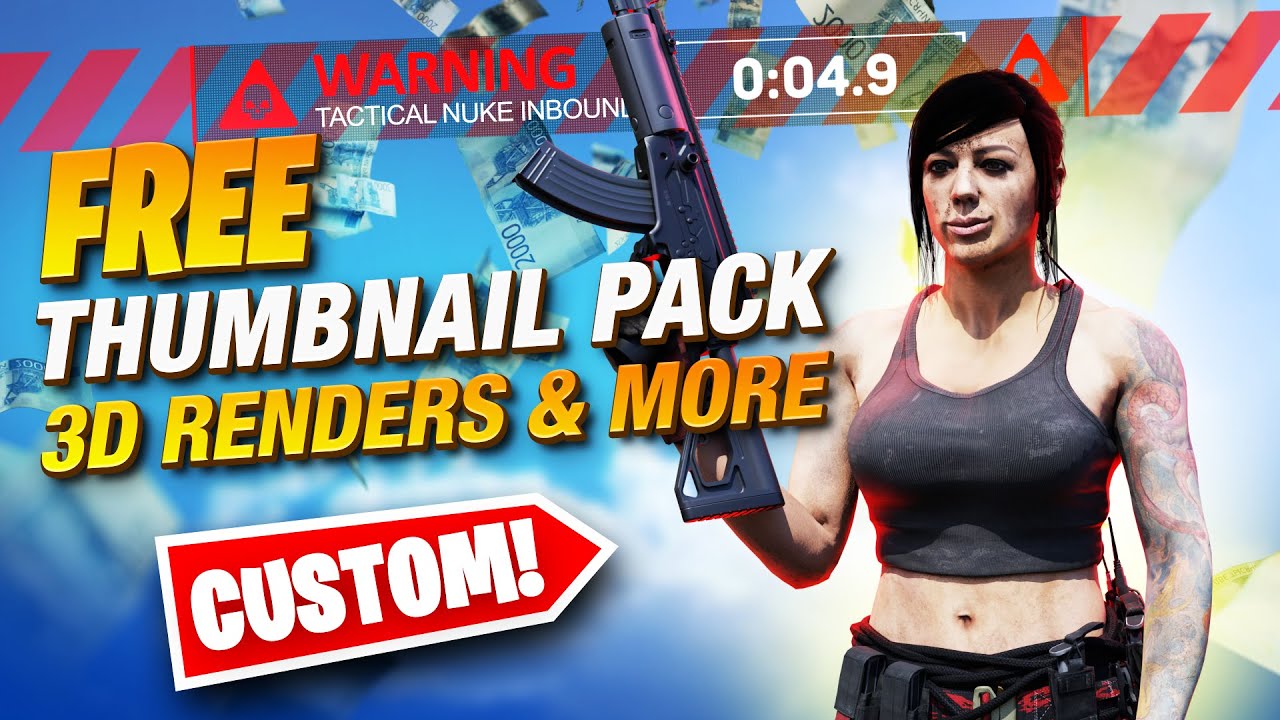 What's in my FREE Call of Duty Modern Warfare Thumbnail Pack - DOWNLOAD IN DESCRIPTION!