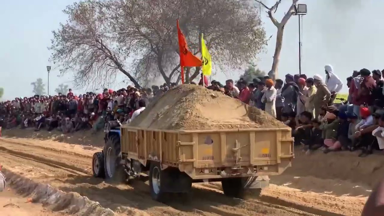 sonalika tractor Trolley simple tractor on Trolley Tochan Muqabla