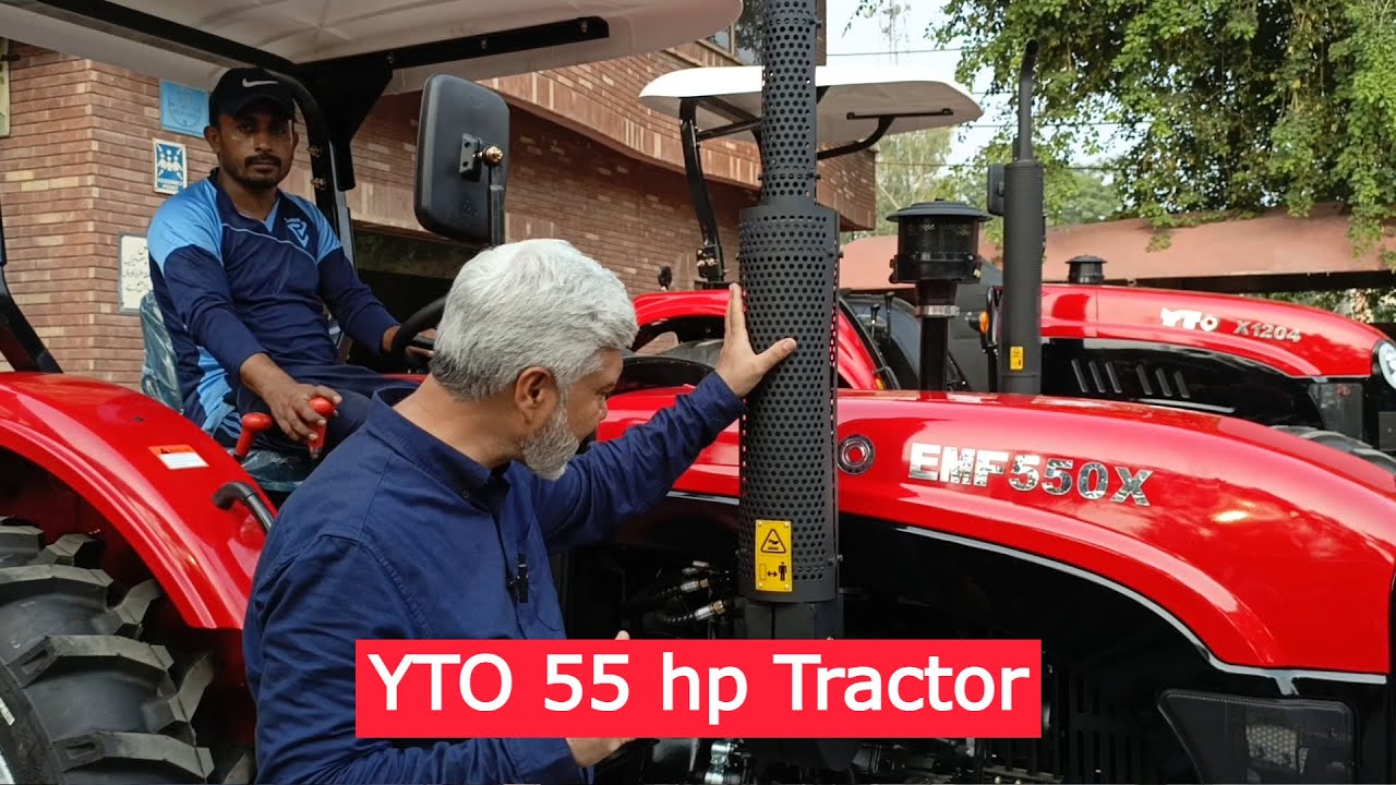 YTO 55hp Tractor by Pak Tractor Manufacturing Company in Pakistan