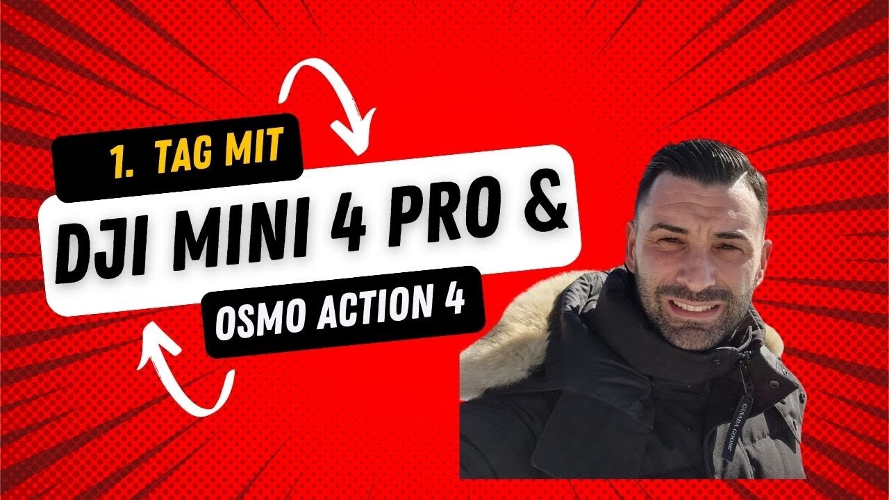 Erstes Abenteuer mit DJI Mini 4 Pro & Osmo Action 4