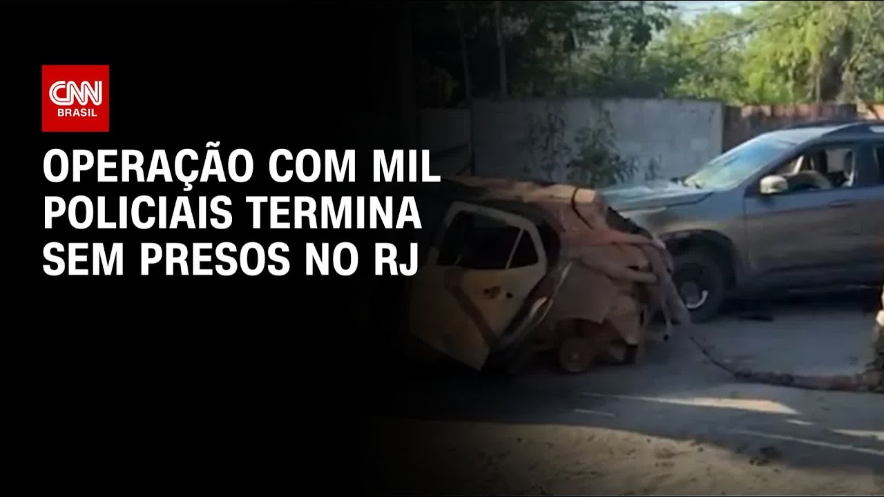 Opera&ccedil;&atilde;o com mil agentes termina sem presos no Complexo do Salgueiro | CNN NOVO DIA