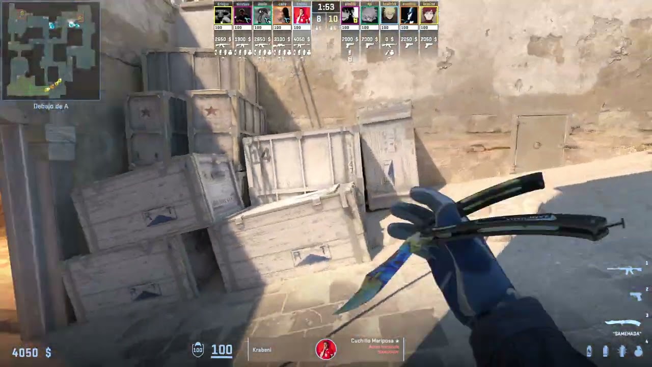 (CT A rotator) Krabeni Dust2 vs B8 @ BLAST Bounty 2025 Season 2 | 1.15 | 12-9