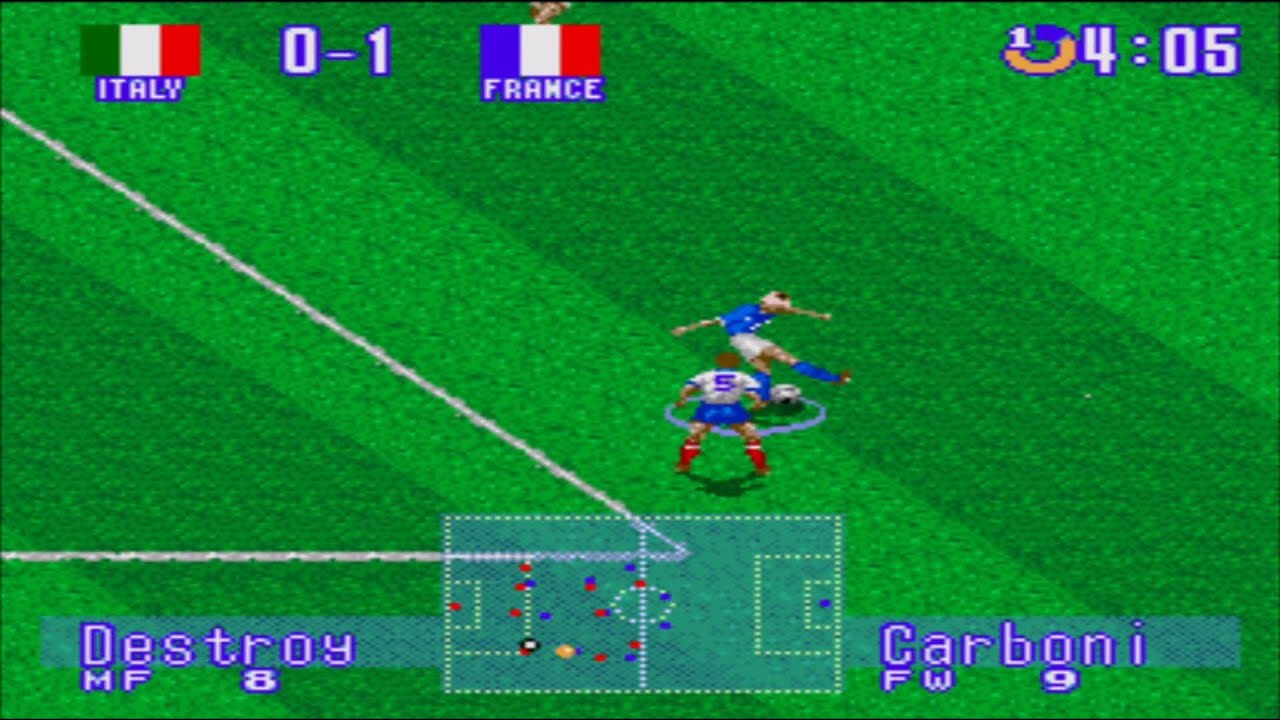 THE MOST CRAZIEST SOCCER GAME EVER [ ITALY VS FRANCE ]