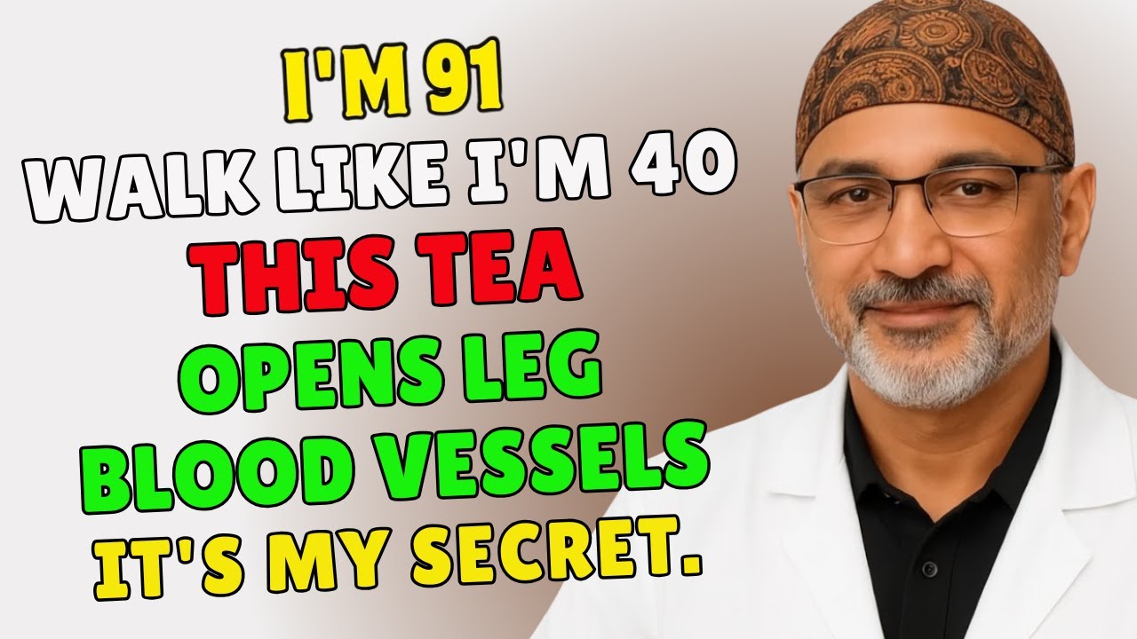 Over 60? Drink These 3 Teas to Rebuild Muscle and Walk Strong Like You Did at 40 |Senior Health Tips
