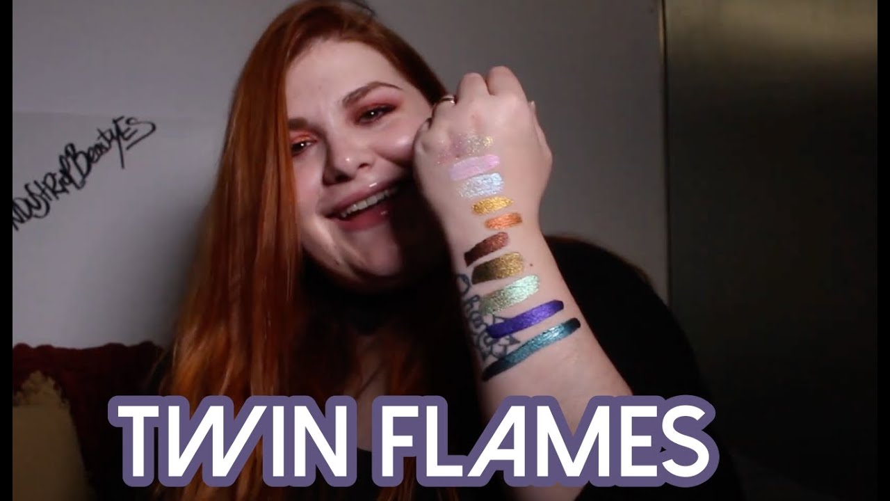 Swatches en directo de los Twin Flames de Danessa Myricks | Industrial Beauty