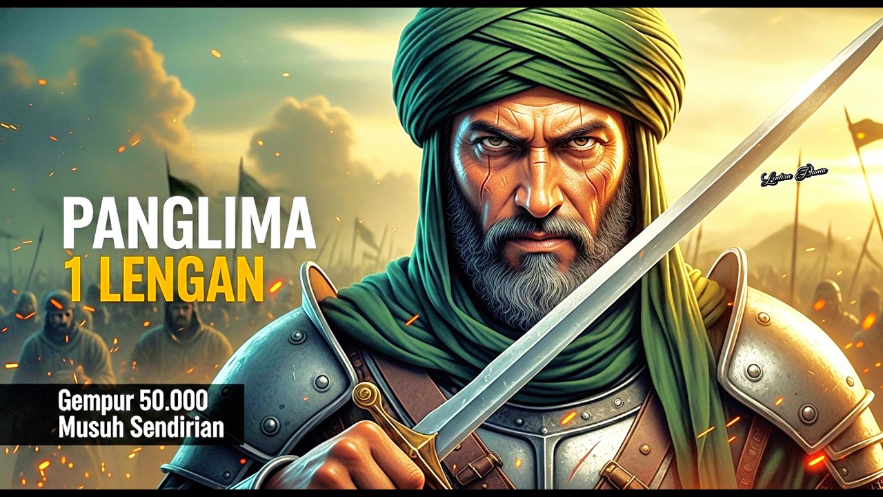 PANGLIMA SATU LENGAN! | KISAH TRAGIS UMAR AL-AQTA MENGHADAPI 50.000 PASUKAN BIZANTIUM!