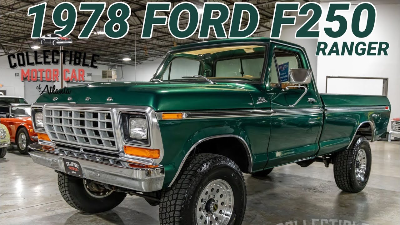 PRISTINE 1978 Ford F250 Ranger Review - Collectible Motorcar of Atlanta