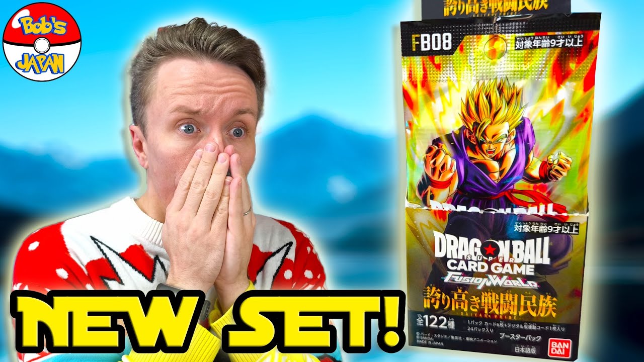 Распаковка японской коробки Dragon Ball Super Fusion World FB08 🔥 Ранним утром в круглосуточном м...