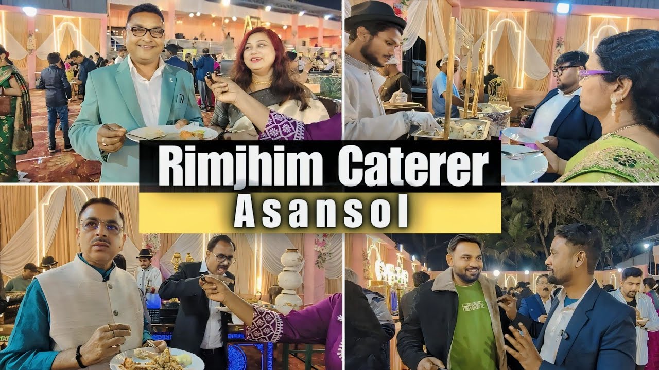 Rimjhim Caterer & Event Organizer Asansol | Grand Wedding Reception Decoration & Food