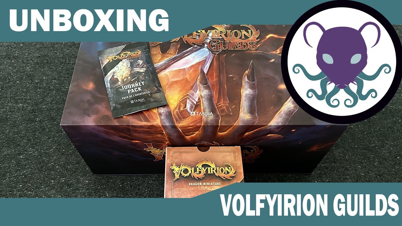 UNBOXING: Volfyirion Guilds - Deckbuilding with a Massive Dragon