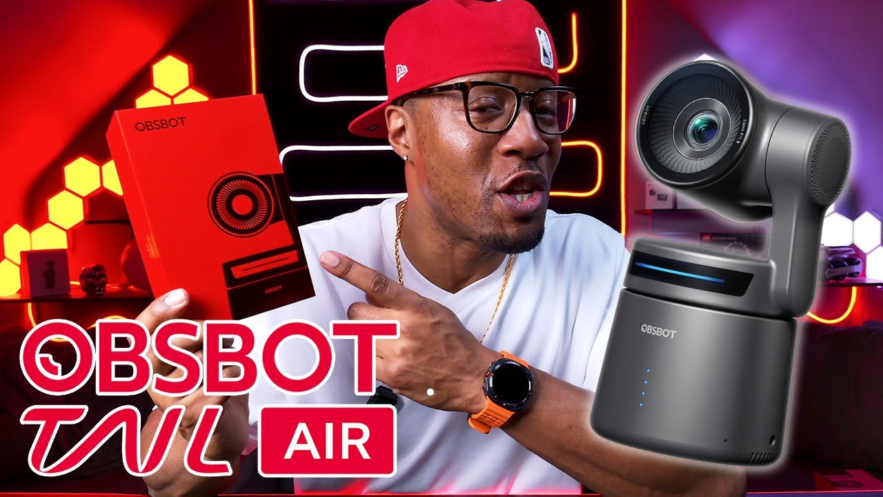 OBSBOT Tail Air - YouTube Studio setup.