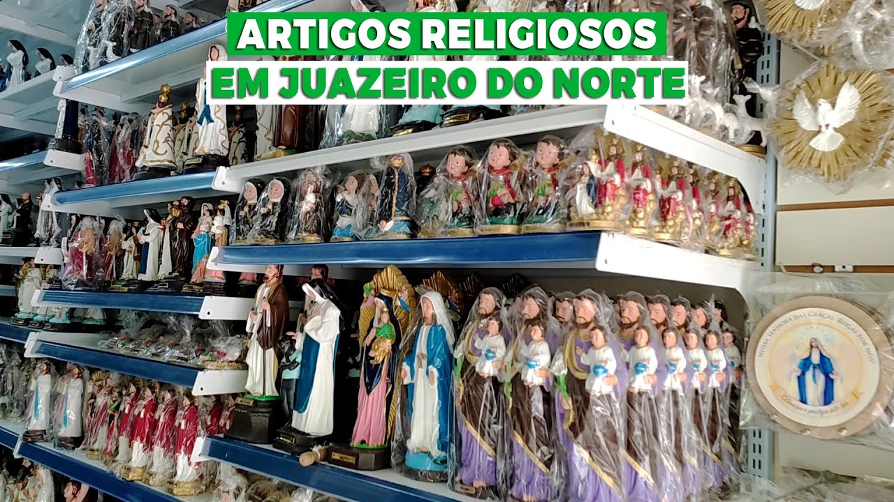 Loja de Artigos Religiosos na Rua da Matriz em Juazeiro do Norte - Atacado e Varejo