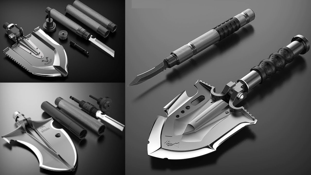 5 INCREDIBLE SURVIVAL SHOVEL MULTI-TOOL 2025