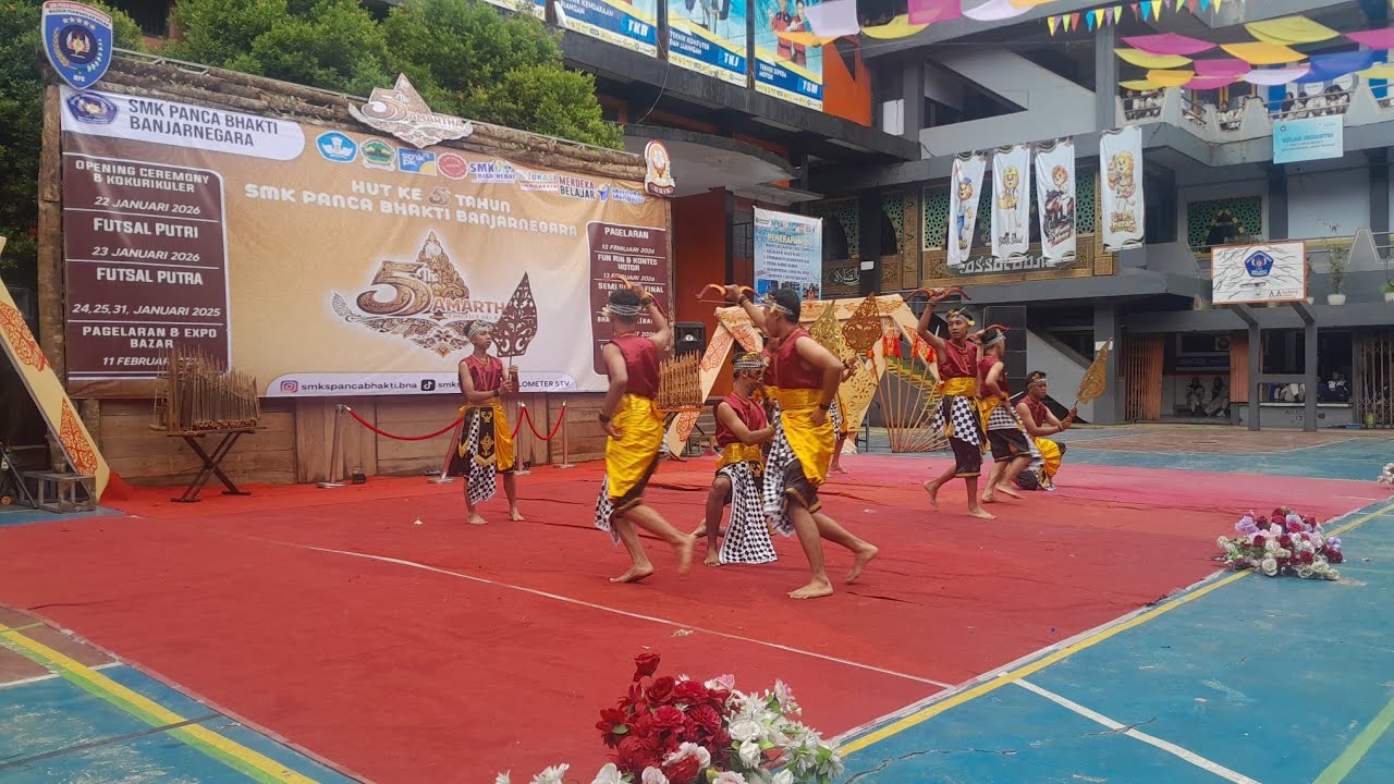 LIVE | Pagelaran | Tari Kreasi Kecak | XII TSM 2 | HUT SMK PB 55