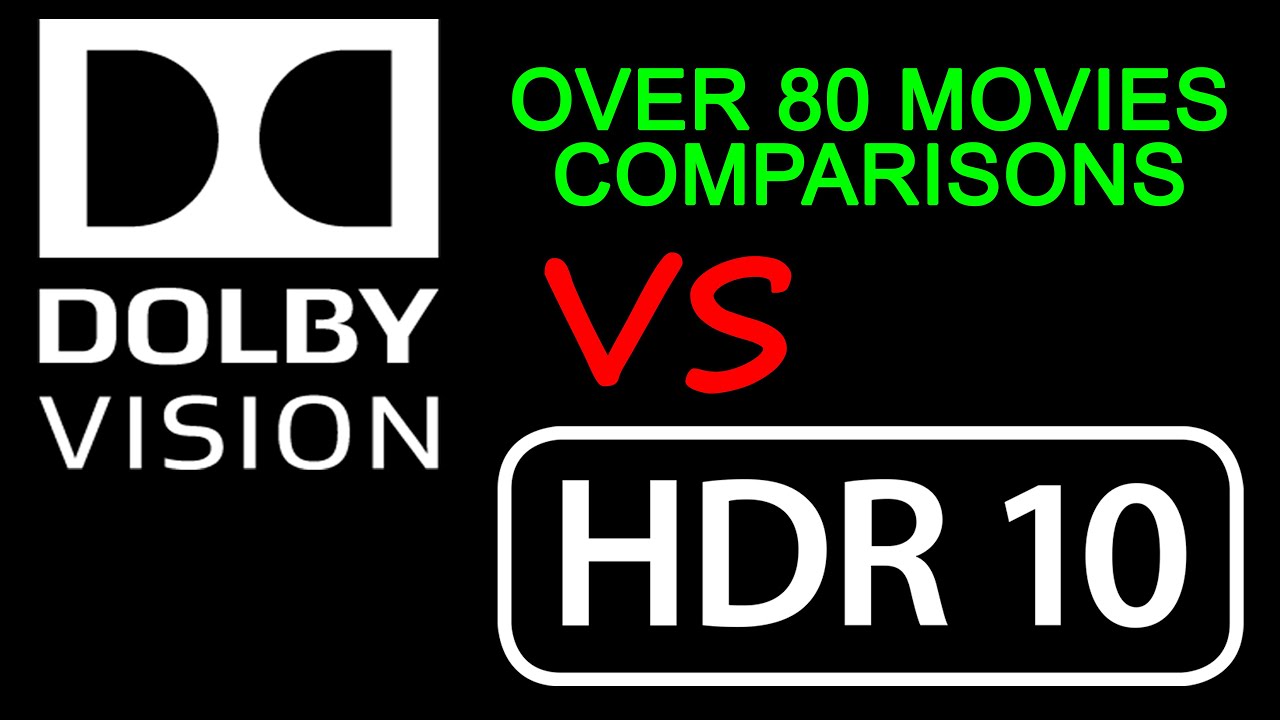 HDR10 vs Dolby Vision - Over 80 Movies Comparison